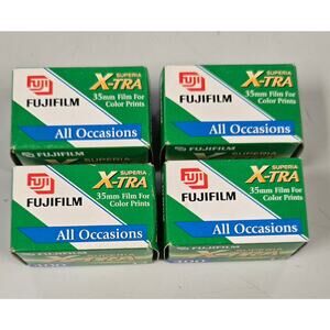 FUJIFILM Supera X-TRA 35mm Film For Color Prints All Occasions 400